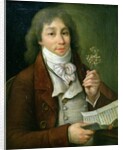 Portrait of Fabre d'Eglantine with his golden eglantine by Francois Thomire