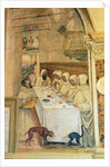 St. Benedict finds flour and feeds the monks by L. & Sodoma G. Signorelli