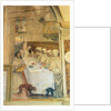 St. Benedict finds flour and feeds the monks by L. & Sodoma G. Signorelli