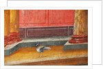 Oplontis, near Naples, Italy: murals in Villa Poppaea - detail of Roman fresco with bird by Anonymous