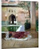 Courtyard of the Alhambra of Granada, 1880 by Benjamin Constant