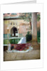 Courtyard of the Alhambra of Granada, 1880 by Benjamin Constant