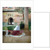 Courtyard of the Alhambra of Granada, 1880 by Benjamin Constant
