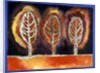 Blazing Trees, 1996 by Peter Davidson