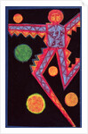 Leaping Figure, 1985 by Peter Davidson