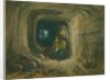 Subterranean Passage to Fountain of the Virgin, Jerusalem, 1869 by William 'Crimea' Simpson