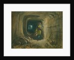 Subterranean Passage to Fountain of the Virgin, Jerusalem, 1869 by William 'Crimea' Simpson