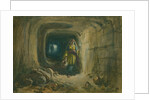 Subterranean Passage to Fountain of the Virgin, Jerusalem, 1869 by William 'Crimea' Simpson