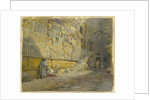 Lintel of Barclay's Doorway, Near Jews Wailing Place, Jerusalem, 1870 by William 'Crimea' Simpson