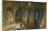 Bahr el Khabeer or the Great Sea Rock-cut cistern under the site of Solomon's Temple, 1870 by William 'Crimea' Simpson
