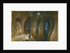 Bahr el Khabeer or the Great Sea Rock-cut cistern under the site of Solomon's Temple, 1870 by William 'Crimea' Simpson