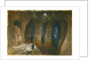 Bahr el Khabeer or the Great Sea Rock-cut cistern under the site of Solomon's Temple, 1870 by William 'Crimea' Simpson