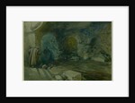 Crypt of the Church of St. Anne, Jerusalem, 1872 by William 'Crimea' Simpson