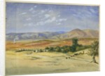 Ruined Acqueduct near Jenin by Claude Conder