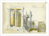 Temple of Jupiter, Baalbeck by Claude Conder