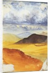 Desert landscape by Claude Conder