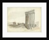 Temple of Jupiter, Baalbeck by Claude Conder