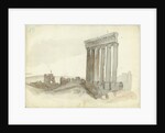Temple of Jupiter, Baalbeck by Claude Conder