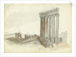 Temple of Jupiter, Baalbeck by Claude Conder