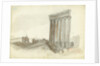Temple of Jupiter, Baalbeck by Claude Conder