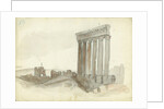 Temple of Jupiter, Baalbeck by Claude Conder