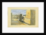 View of a town by Claude Conder