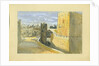 View of a town by Claude Conder