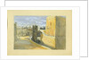 View of a town by Claude Conder