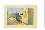 View of a town by Claude Conder