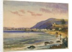 Haifa with Carmel Ridge behind by Claude Conder