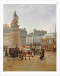 La Place Clichy, Paris, 1896 by Edmond Georges Grandjean