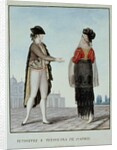 Nobleman and Noblewoman from Madrid, late 18th century by 18th century Naples school