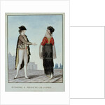 Nobleman and Noblewoman from Madrid, late 18th century by 18th century Naples school