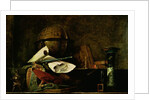 Allegory of Science by Jean-Baptiste Simeon Chardin