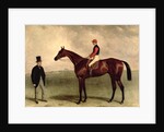 Gladiateur with Harry Grimshaw up and his owner, Count Frederic de Lagrange, 1865 by Harry Hall