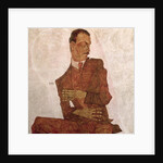 Arthur Roessler, 1910 by Egon Schiele