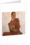 Arthur Roessler, 1910 by Egon Schiele