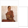 Arthur Roessler, 1910 by Egon Schiele