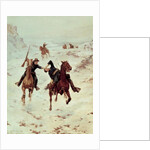 The Despatch Riders, 1900 by Charles Schreyvogel