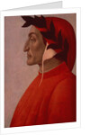 Dante, 15th century by Sandro Botticelli
