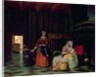 Woman with child and maid, 1663-65 by Pieter de Hooch
