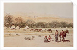 Indian Encampment, Denver, Colorado by Henry Francois Farny