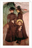 The Family on the Road c.1903 by Edvard Munch
