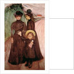 The Family on the Road c.1903 by Edvard Munch