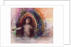 Woman with arms outstretched by Odilon Redon