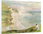 Cliffs at Pourville, 1879 by Pierre Auguste Renoir