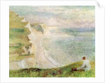 Cliffs at Pourville, 1879 by Pierre Auguste Renoir