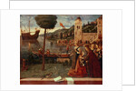 St.Ursula taking leave of her father, c.1500 by Vittore Carpaccio