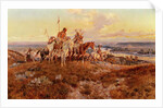 The Wagons by Charles Marion Russell