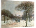 The Road to Saint-Germain at Marly, 1874-5 by Alfred Sisley